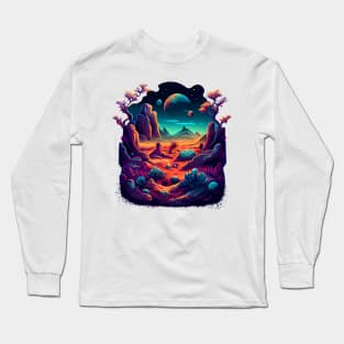 Otherworldly Landscape Long Sleeve T-Shirt